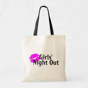 Tote Bag Nuit de filles (lèvres)