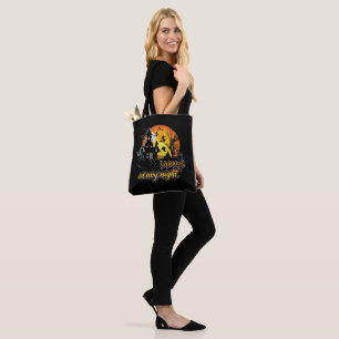 Tote Bag Nuit d'Halloween effrayant