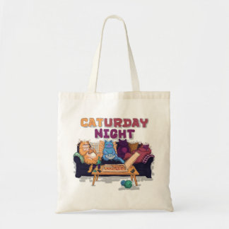 Tote Bag Nuit du Caturday