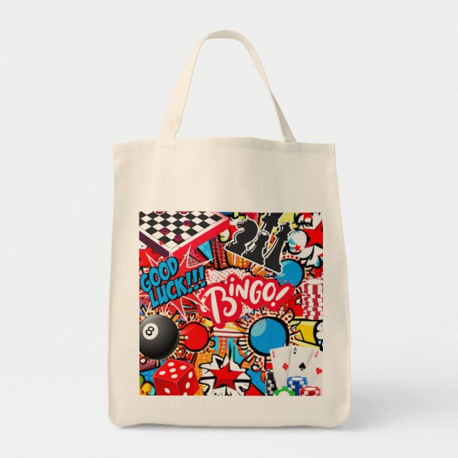 Tote Bag Nuit du jeu (Devant)