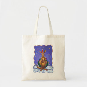 Tote Bag Nuit étoilée de Noël Kangaroo