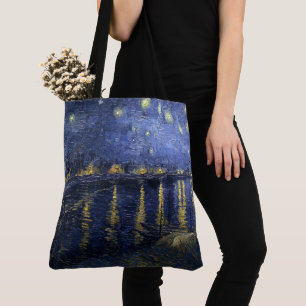 Tote Bag Nuit étoilée par van Gogh