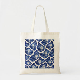 Tote Bag Nuit océanique pleine lune