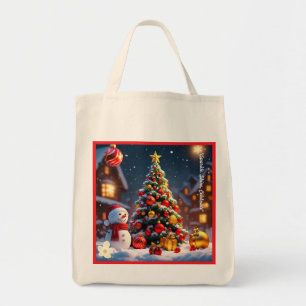 Tote Bag "Nuits de Noël scintillantes"