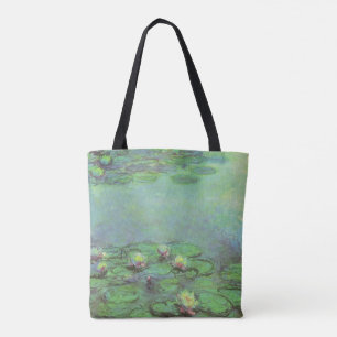 Tote Bag Nymphéas par Claude Monet, Impressionnisme vintage