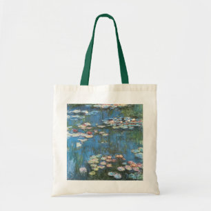 Tote Bag Nymphéas par Claude Monet, Impressionnisme Vintage