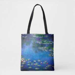 Tote Bag Nymphéas vintage par Claude Monet