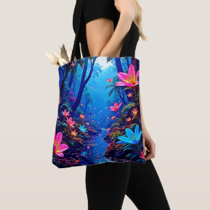 Tote Bag Oasis de la jungle éthérée