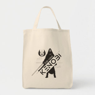 Tote Bag Obi-Wan Kenobi Graphique de profil de caractères