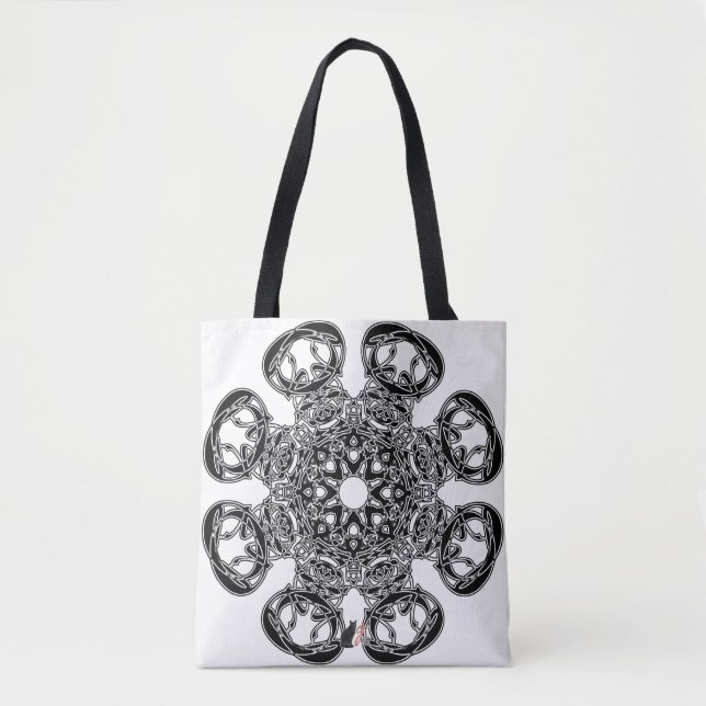 Tote Bag Objet d’art Octa Glyph (Devant)