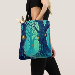 Tote Bag Observateurs de forêts mystiques