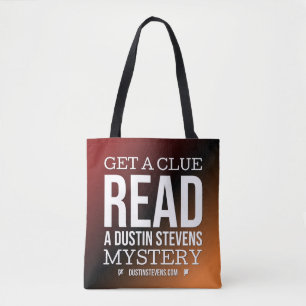 Tote Bag Obtenez un indice, lisez le mystère de Dustin Stev