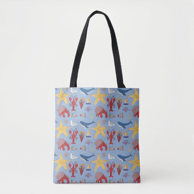 Tote Bag Océan lunaire (Devant)