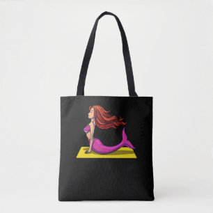 Tote Bag Ocean Mermaid Zen Yoga Exercice Magique