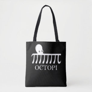 Tote Bag Octopi - Funny Pi Octopus Math