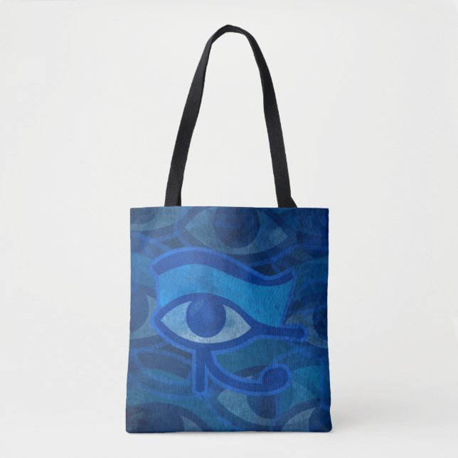 Tote Bag OEil bleu (Devant)