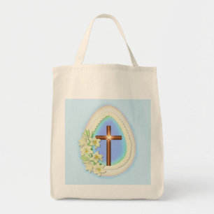 Tote Bag Oeuf de fenêtre et croix
