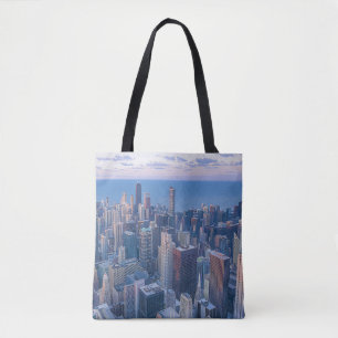Tote Bag Oeuvre d'architecture de Chicago 