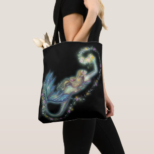 Tote Bag Oeuvre d'Imaginaire Mermaid par Molly Harrison
