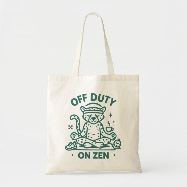 Tote Bag Off Duty On Zen (Devant)