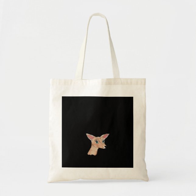 Tote Bag Oh Cerf Moderne Propre  (Devant)