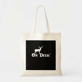 Tote Bag Oh Cerf Style Graphique Propre