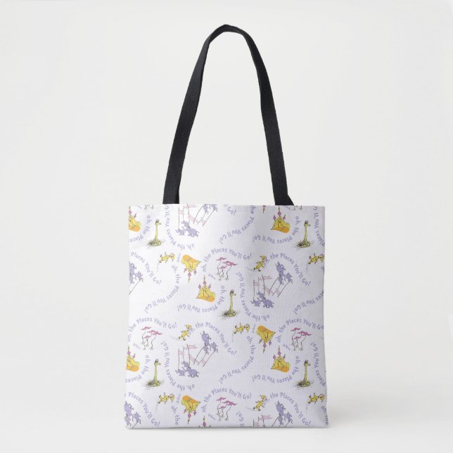 Tote Bag Oh, les Endroits que vous irez ! (Devant)