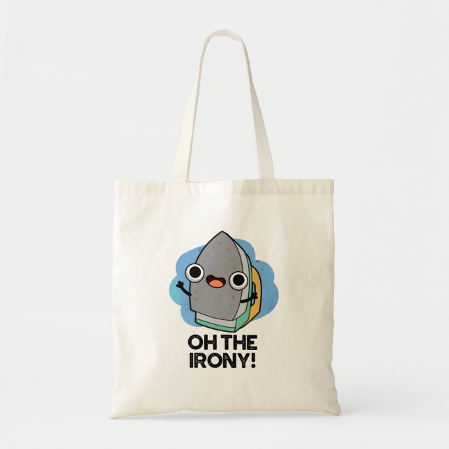 Tote Bag Oh L'Ironie Drôle Jeu De Fer (Devant)