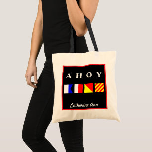 Tote Bag Oh nom rouge de frontière