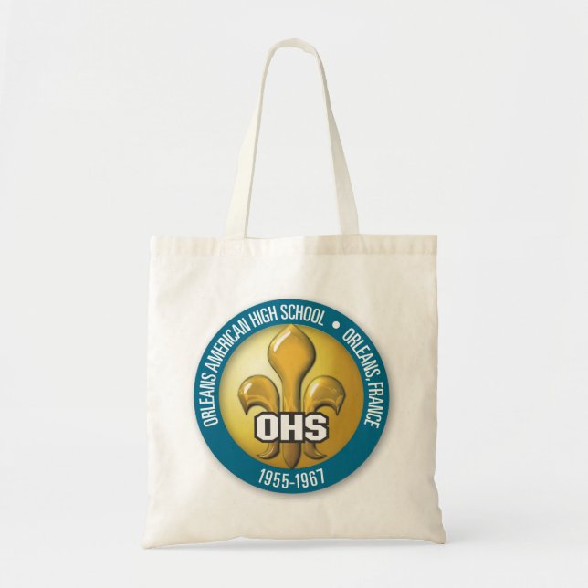 Tote Bag OHS Fleur de lis Fourre-tout 3 (Devant)