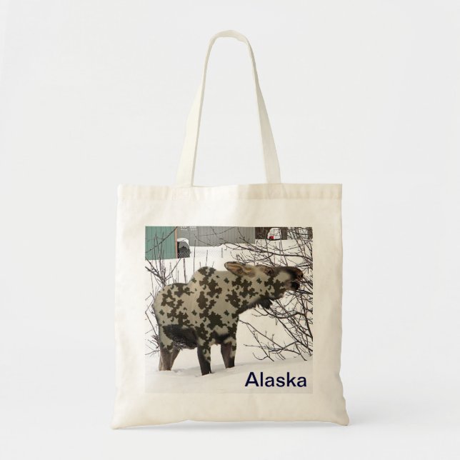 Tote Bag Oie camouflée (Devant)