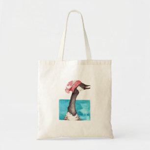 Tote Bag Oie du Canada dans une Toque