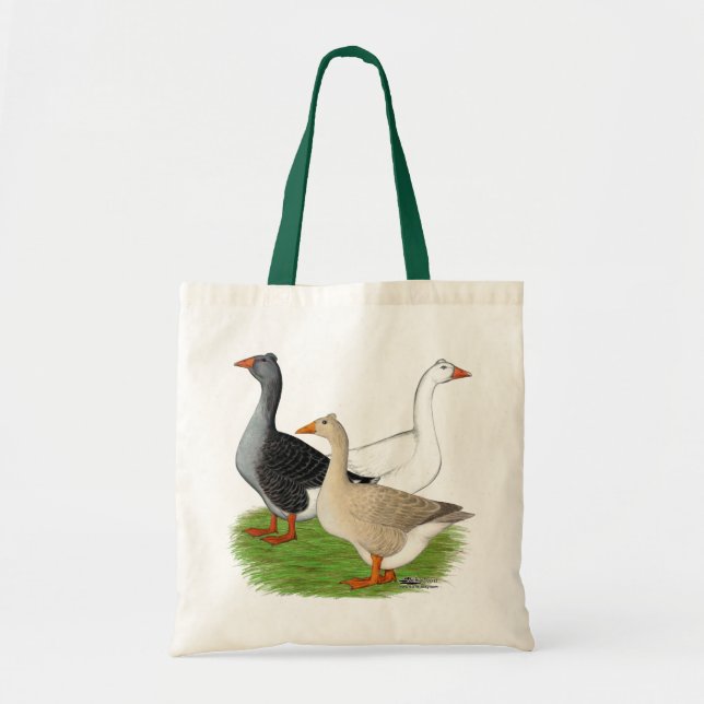 Tote Bag Oies : Trio Tufted (Devant)