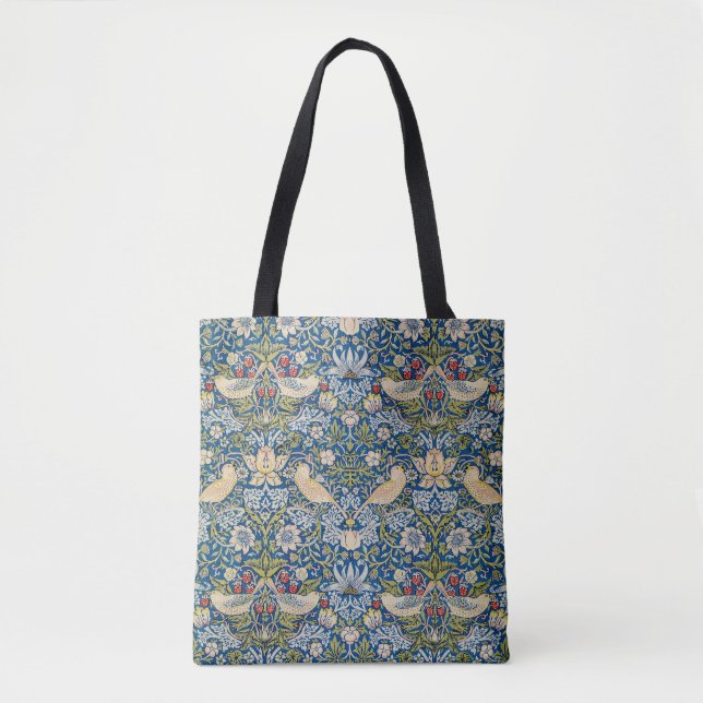 Tote Bag Oiseau Art Nouveau Design (Devant)