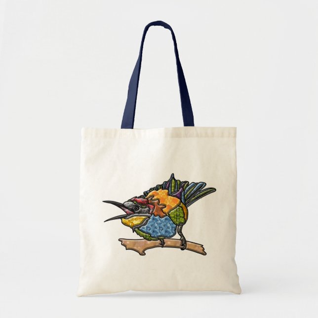 Tote Bag Oiseau d'abeilles (Devant)