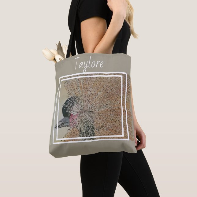 Tote Bag Oiseau de grue africain (De près)