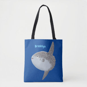 Tote Bag Oiseau de mer mola mola mignonne caricature