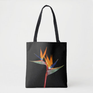 Tote Bag Oiseau d'usine de Strelitzia de fleur de paradis