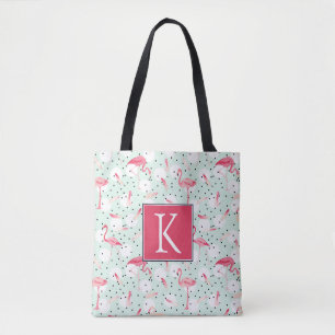 Tote Bag Oiseau Flamant rose Avec Plumes   Ajouter votre in
