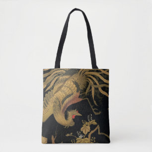 Tote Bag Oiseau mythique Howo d'Audsley : Phénix japonais d