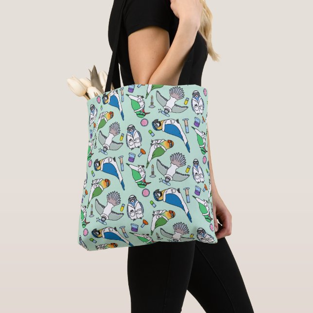 Tote Bag Oiseaux de laboratoire - Ornithologie (De près)