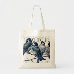 Tote Bag Oiseaux sur une branche