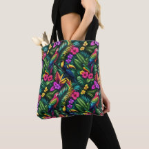 Oiseaux Tropicaux Rêves de Jungle Motif de Surface