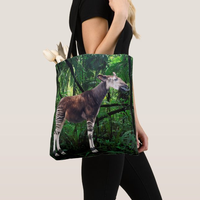 Tote Bag Okapi (De près)