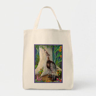 Tote Bag Okapi dans la forêt tropicale