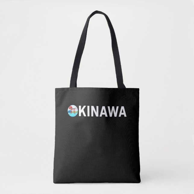 Tote Bag Okinawa Japon : l'art japonais de la floraison des (Devant)