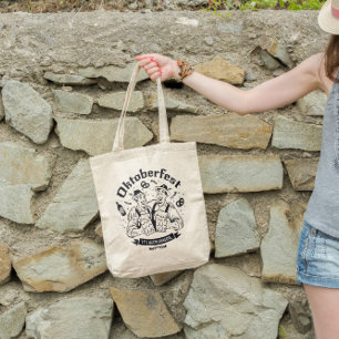 Tote Bag Oktoberfest Hommes Boire de la bière