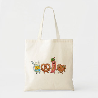 Tote Bag Oktoberfest Oie Lederhosen Bavarois Fête
