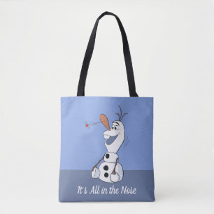 Tote Bag Olaf au nez de boule à pédales