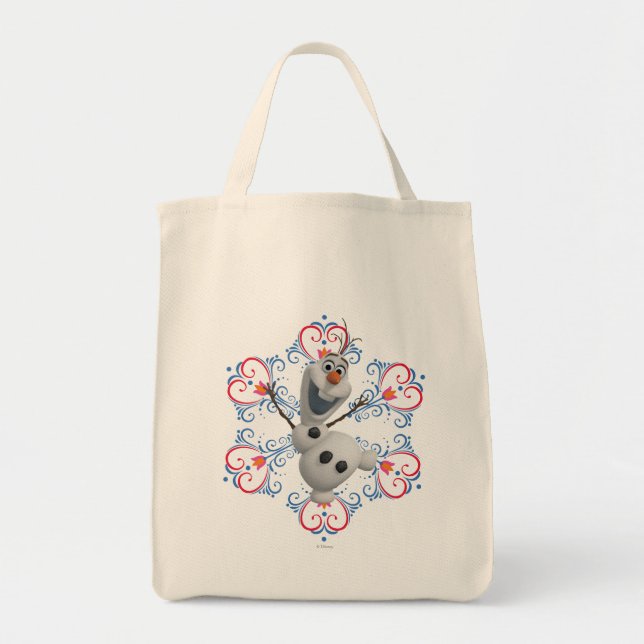 Tote Bag Olaf | Cadre cardiaque (Devant)